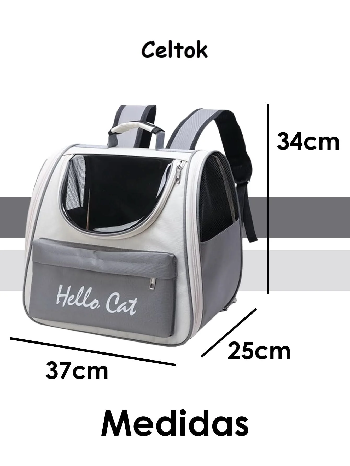 CT4973 1 Pieza Mochila Transportadora Para Mascotas - Imagen 6