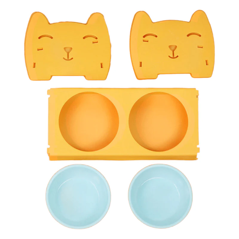 CT5505 1 Pieza De Plato Doble Para Mascota - Imagen 7