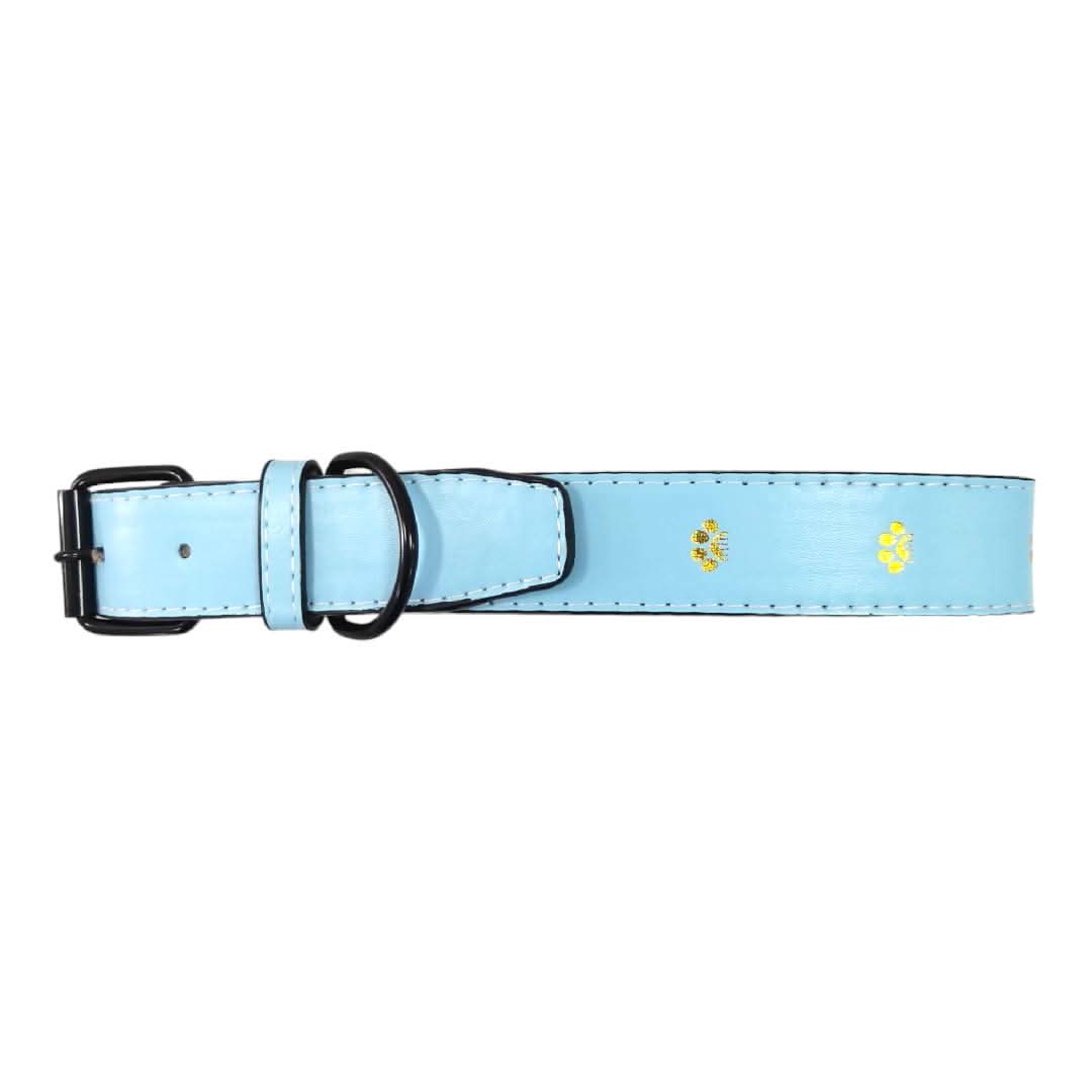 CT5681 1 Pieza De Collar Diseño Huella Dorada Para Mascota - Imagen 4