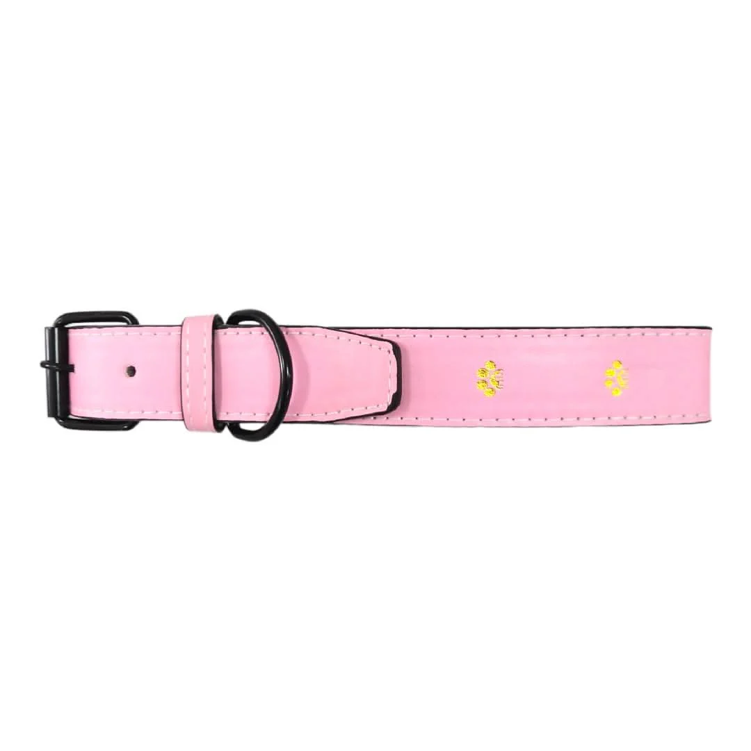 CT5681 1 Pieza De Collar Diseño Huella Dorada Para Mascota - Imagen 3