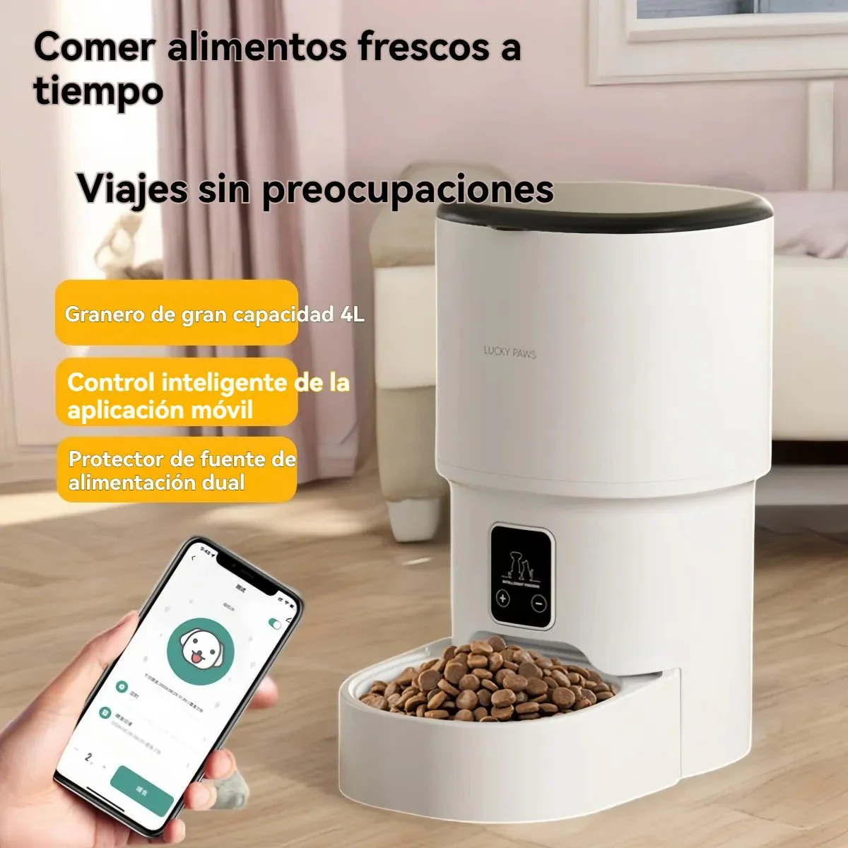 CT6083 1 Pieza Dispensador Electrónico De Comida - Imagen 3