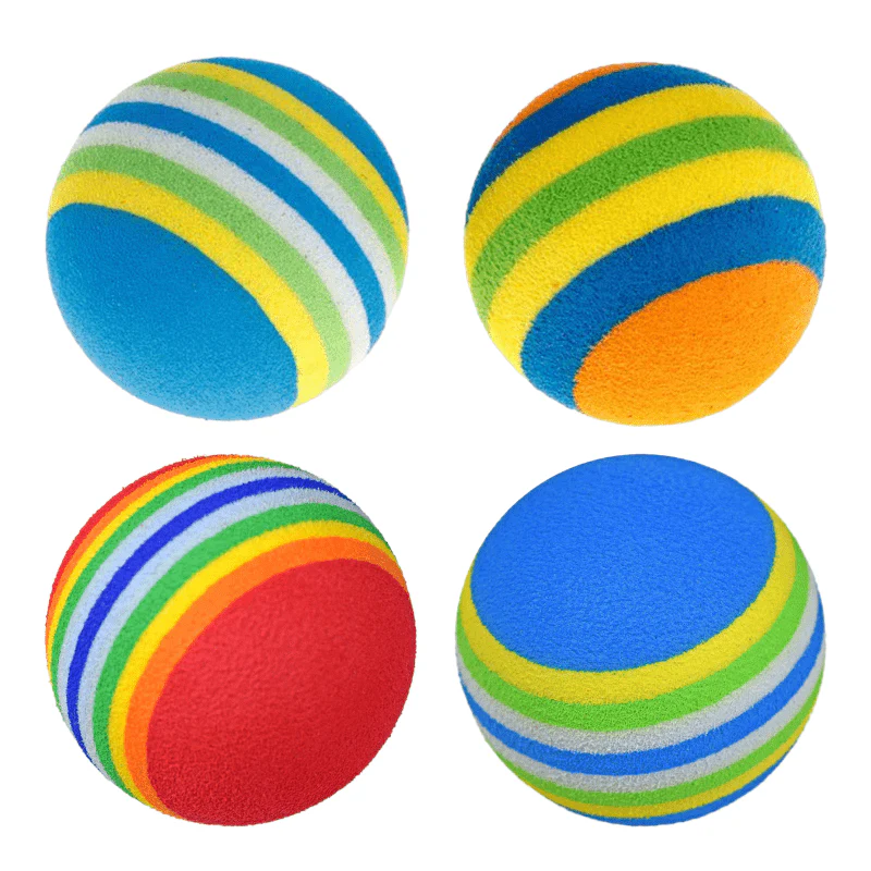 CT6206 4 Pieza De Juguete De Pelotas Para Mascota