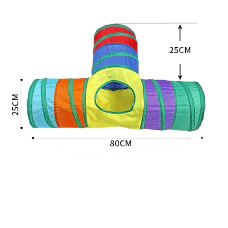 CT7292 1 Pieza De Tunel En Forma De T Para Mascota - Imagen 2