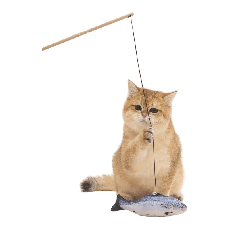 CT9390 1 Pieza De Vara De Juguete Con Peluche De Pez Para Mascota - Imagen 4