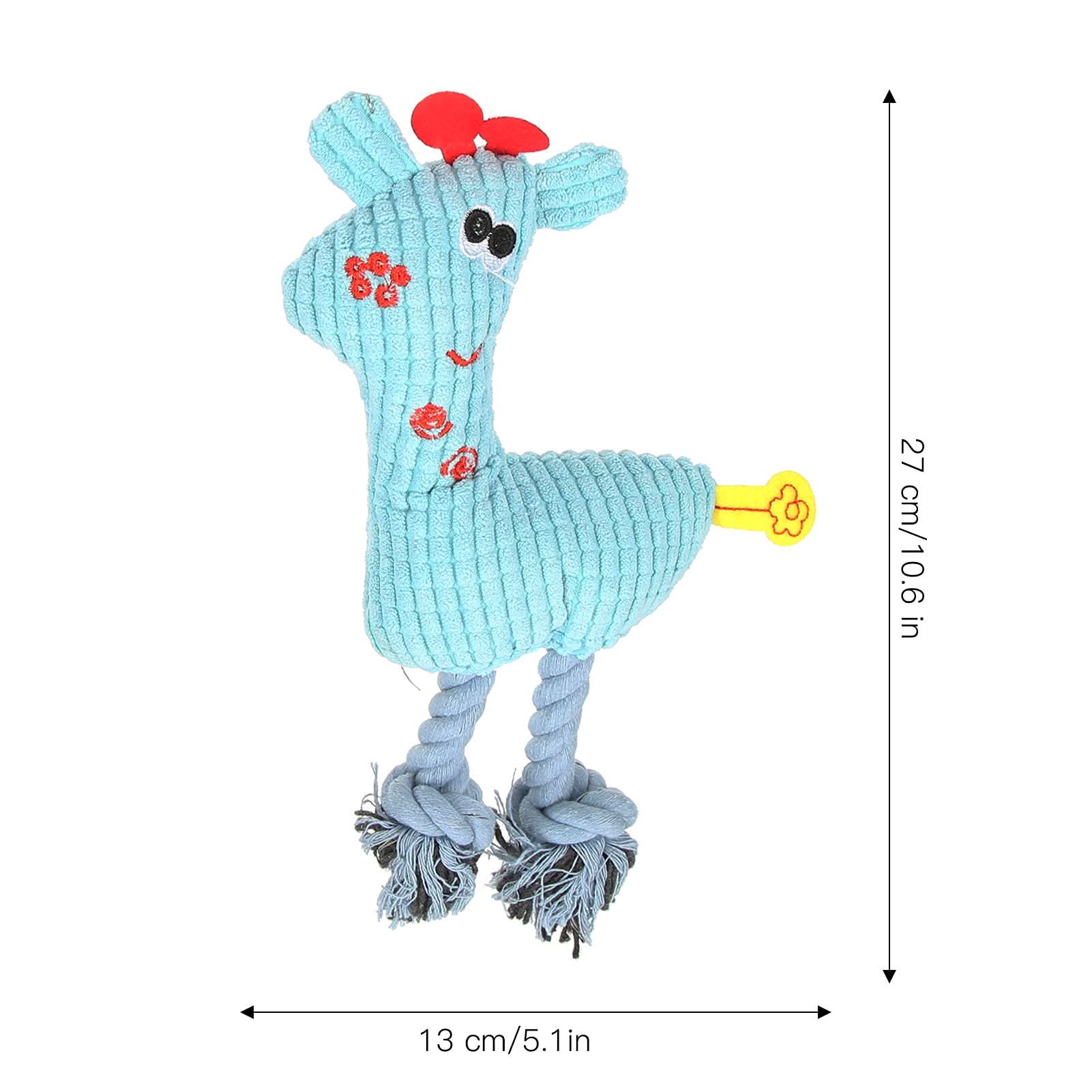 CT9727 1 Pieza De Juguete De Peluche Con Diseño De Jirafa Para Mascota - Imagen 9