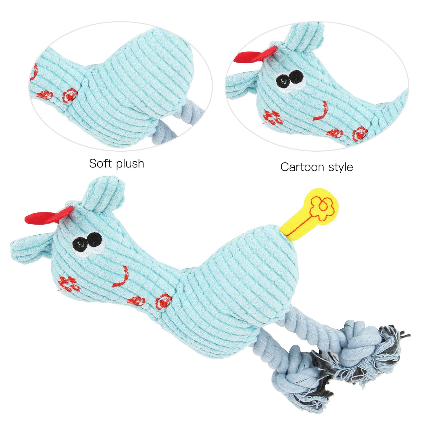 CT9727 1 Pieza De Juguete De Peluche Con Diseño De Jirafa Para Mascota - Imagen 6