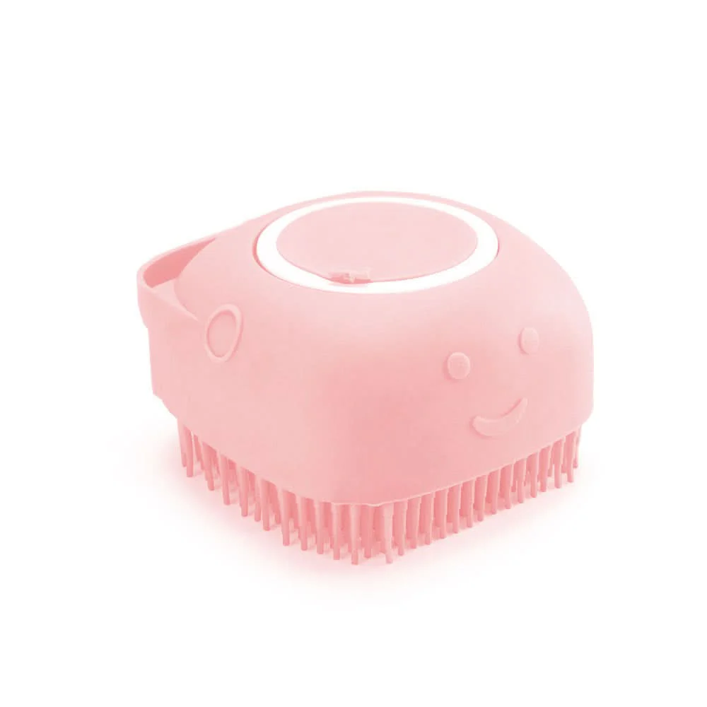 CT9831 1 Pieza Cepillo Para Baño De Mascota Con Deposito Para Jabón - Imagen 4