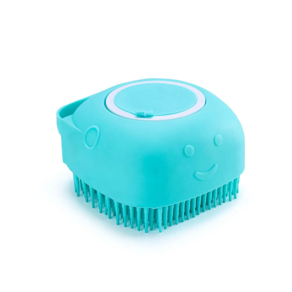 CT9831 1 Pieza Cepillo Para Baño De Mascota Con Deposito Para Jabón - Imagen 5