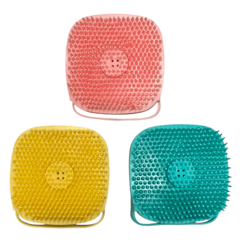 CT9831 1 Pieza Cepillo Para Baño De Mascota Con Deposito Para Jabón - Imagen 7