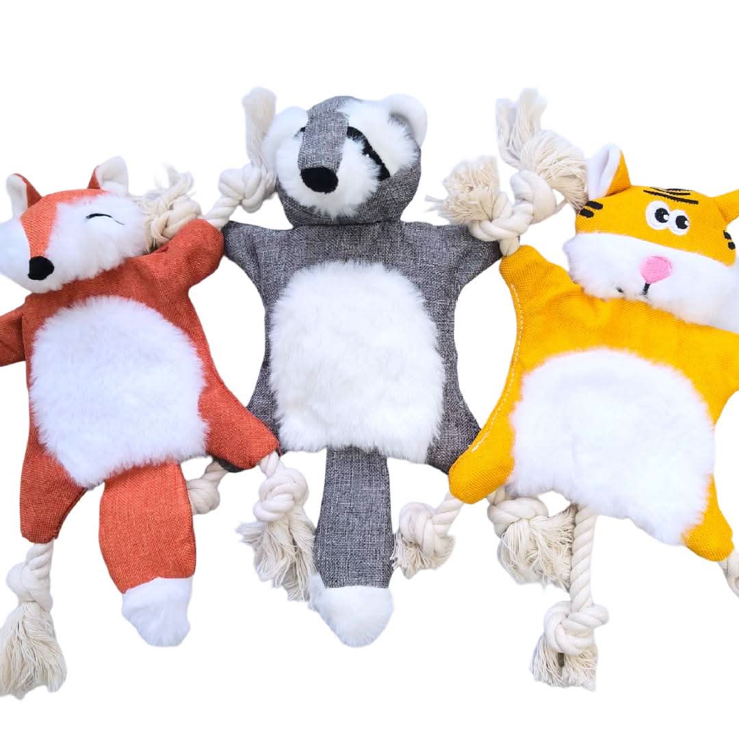 CT9840 1 Pieza De Juguete De Peluche Con Diseño de Animalito Para Mascota