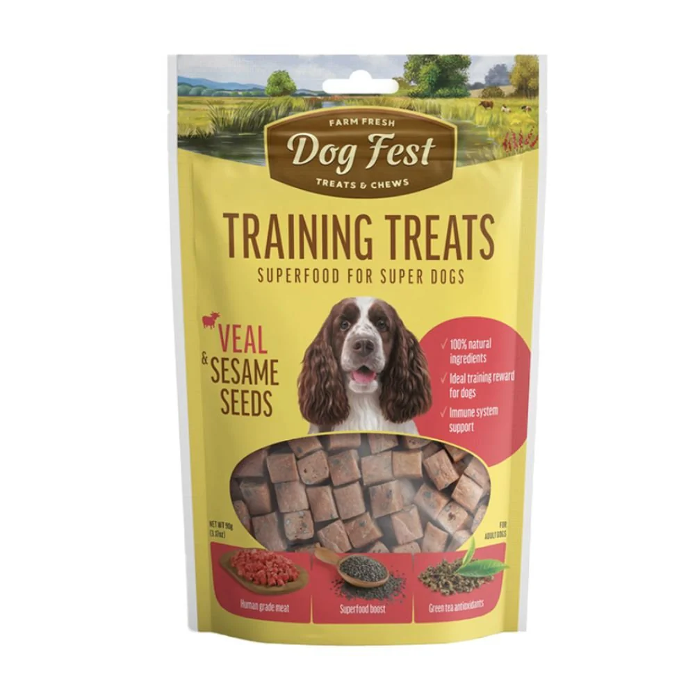 Dog Fest Training Snack - Ternera y Semillas de Sesamo 90gr