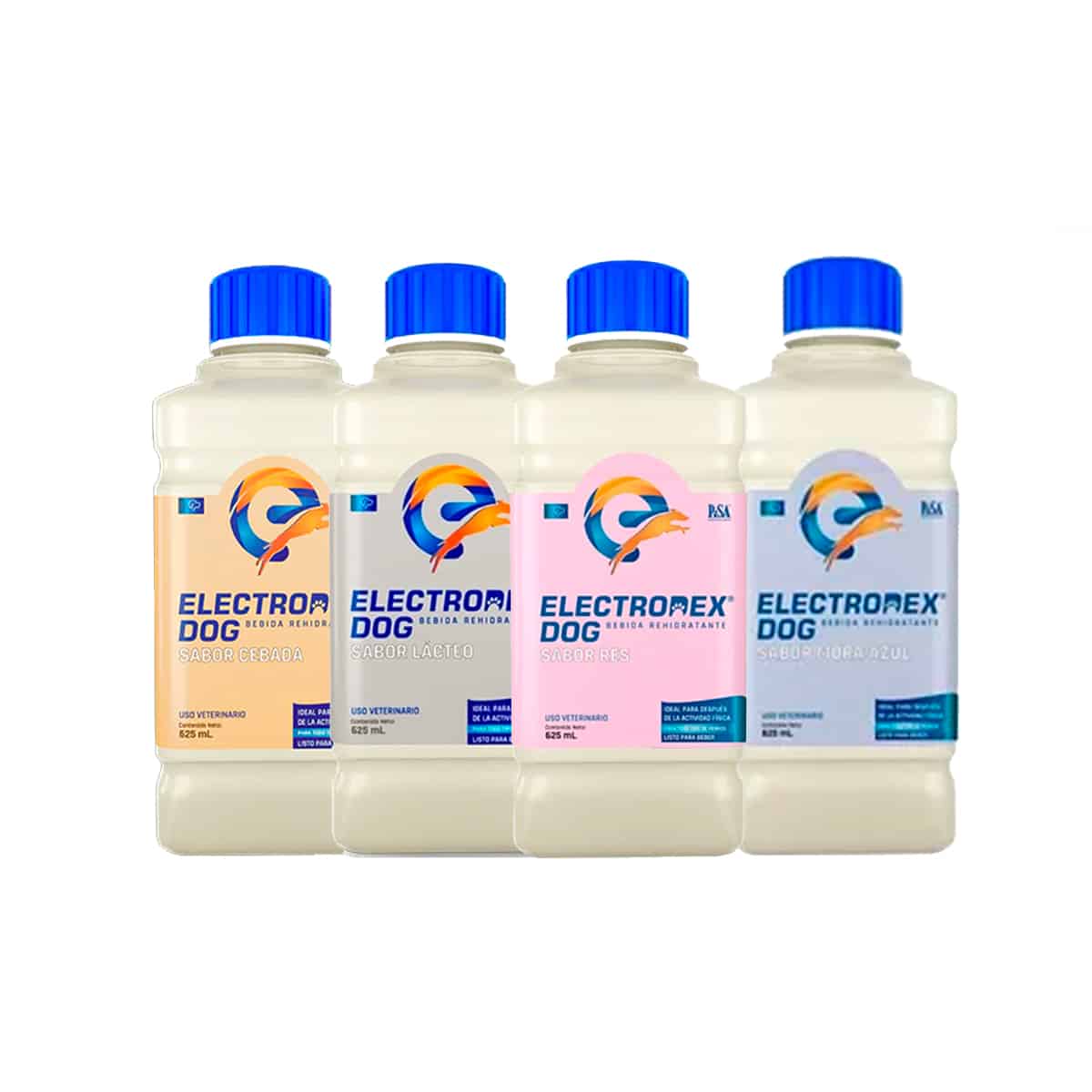 Electrodex Dog Suero Rehidratante con Electrolitos y Sabores para tu Perro, 625 ml