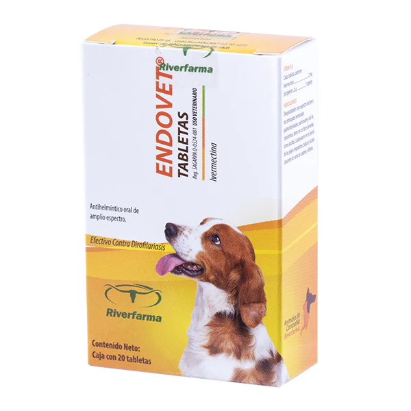 Endovet Tabletas Caja con 20 tabletas