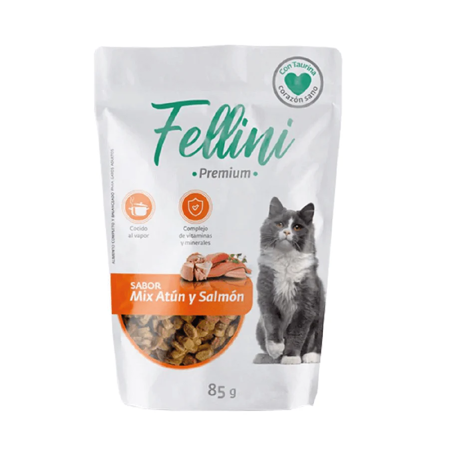 Fellini Mix Atun Y Salmon 85 Gr