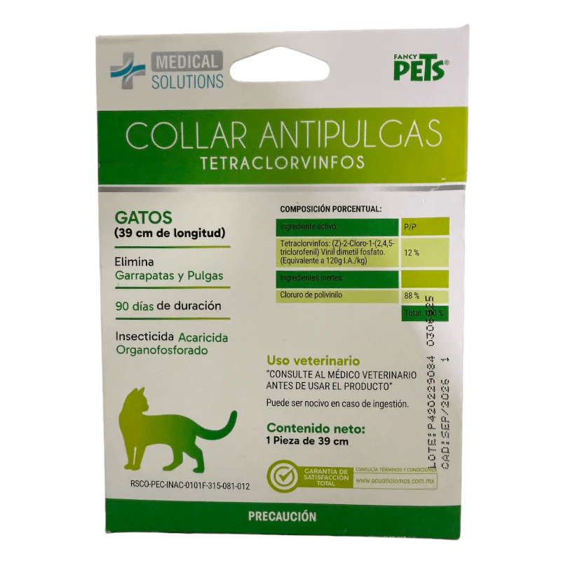FL3601 1 Pieza De Collar Antipulgas Para Gato