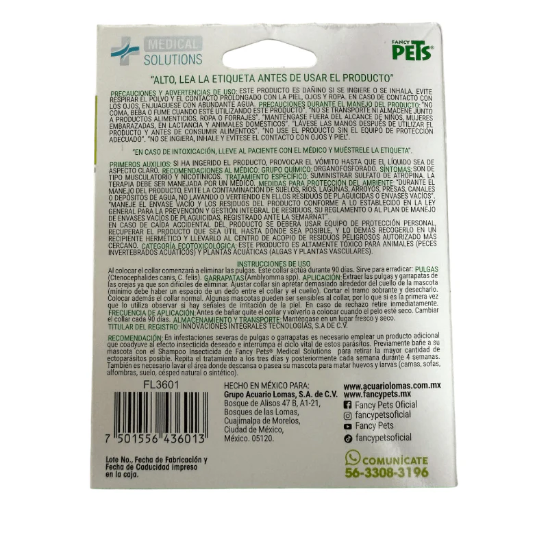 FL3601 1 Pieza De Collar Antipulgas Para Gato - Imagen 2