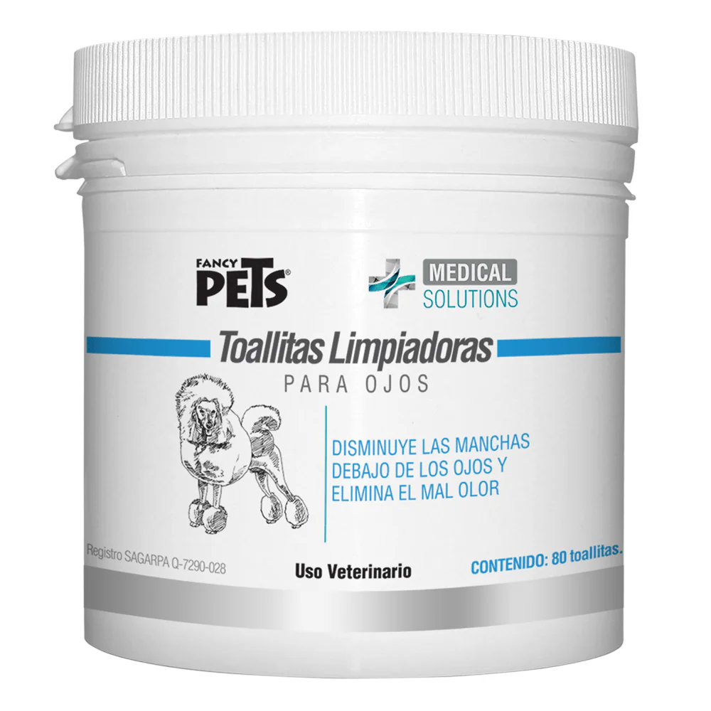 FL3926 1 Bote De 80 Pzs De Toallitas Limpiadoras Para Ojos