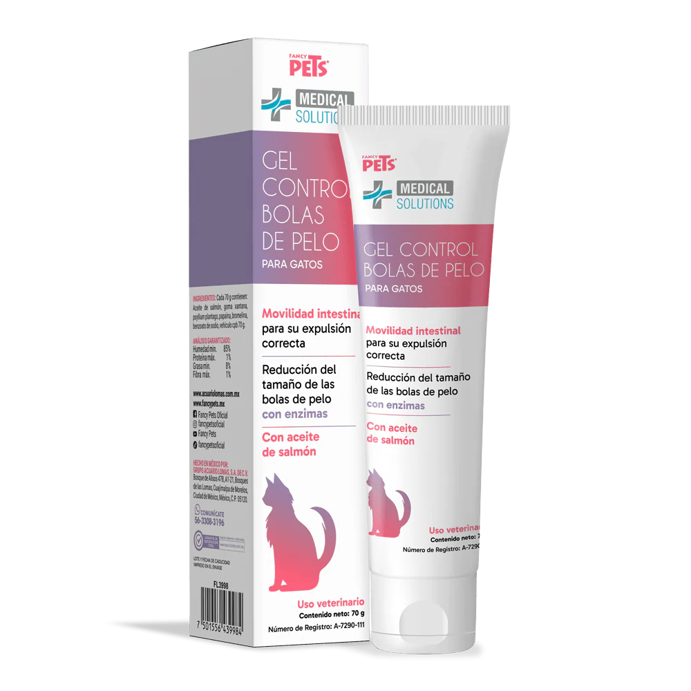 FL3998 1 Pieza de Gel Control De Bolas De Pelo Para Gato 70G