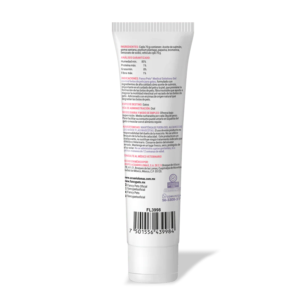 FL3998 1 Pieza de Gel Control De Bolas De Pelo Para Gato 70G - Imagen 3