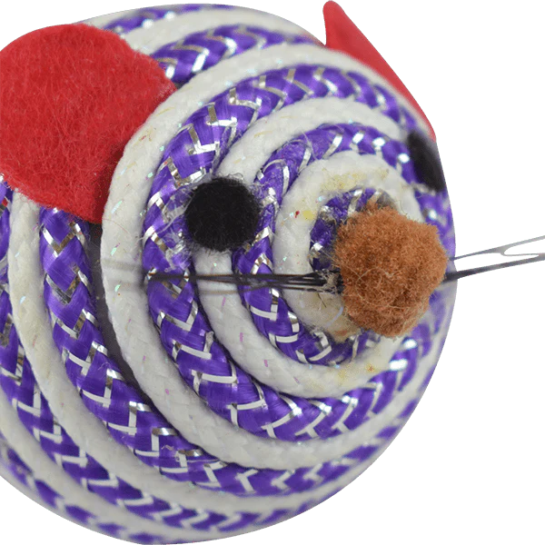 FL8268 2 Piezas Juguete Catch Ratón Con Sonaja Para Mascotas - Imagen 4