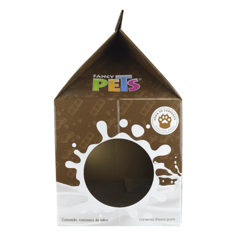 FL8494 1 Pieza De Caja De Carton Con Rascador Chocolate - Imagen 3