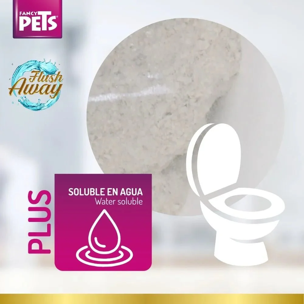 FL9052 1 Pieza De Arena Flush Away Para Gato 4 kg - Imagen 6