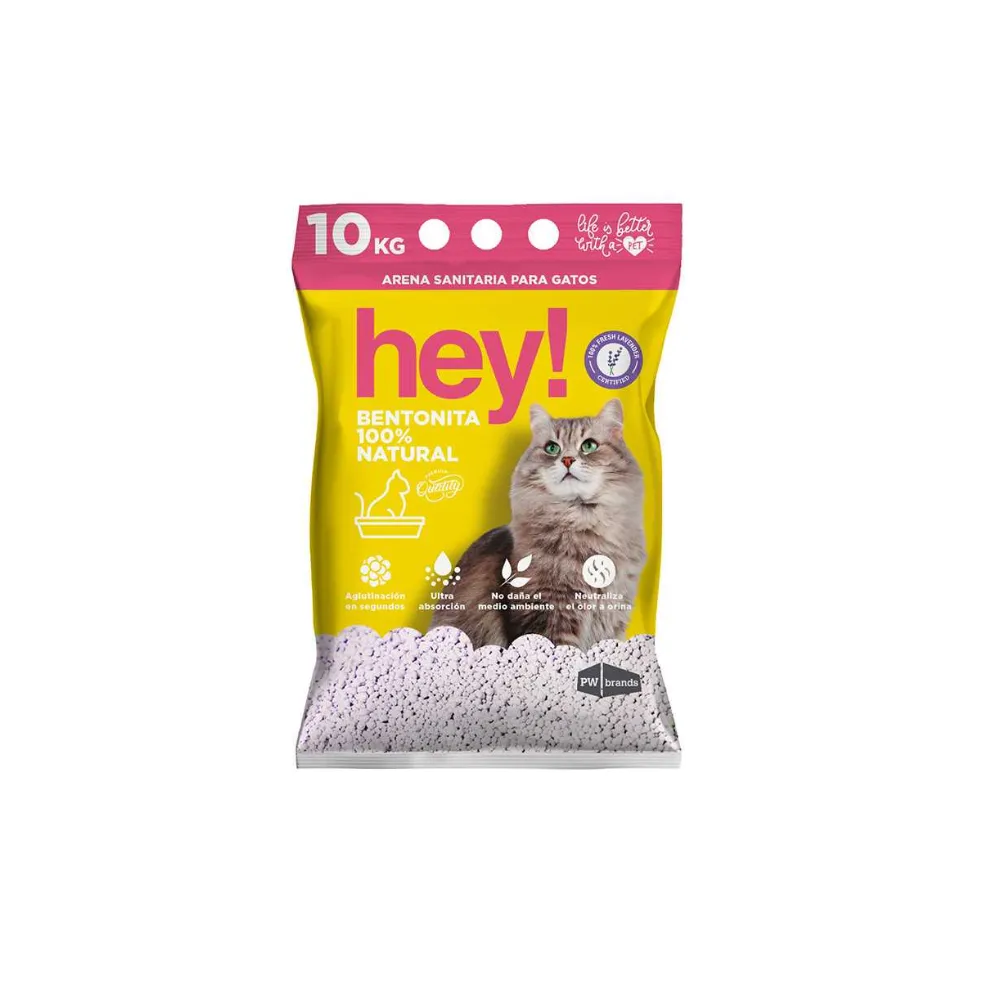 Arena Hey! Lavanda 10 Kg