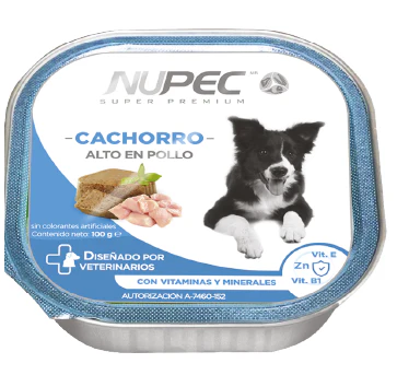 Nupec Cachorro 100 g (Alimento húmedo alto en Pollo)