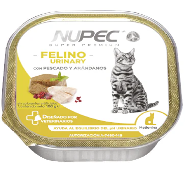 Nupec Felino Urinary 100 g ( Alimento húmedo con pescado y arándanos )