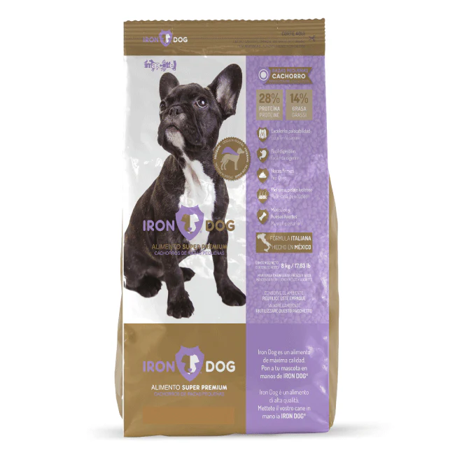 Iron Dog Cachorro Razas Pequeñas 8 Kg