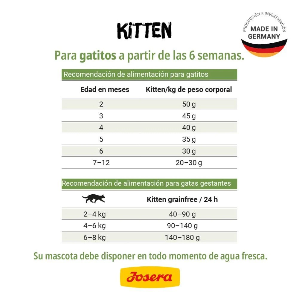 Josera Gatito Kitten Grain Free 2 Kg - Imagen 3