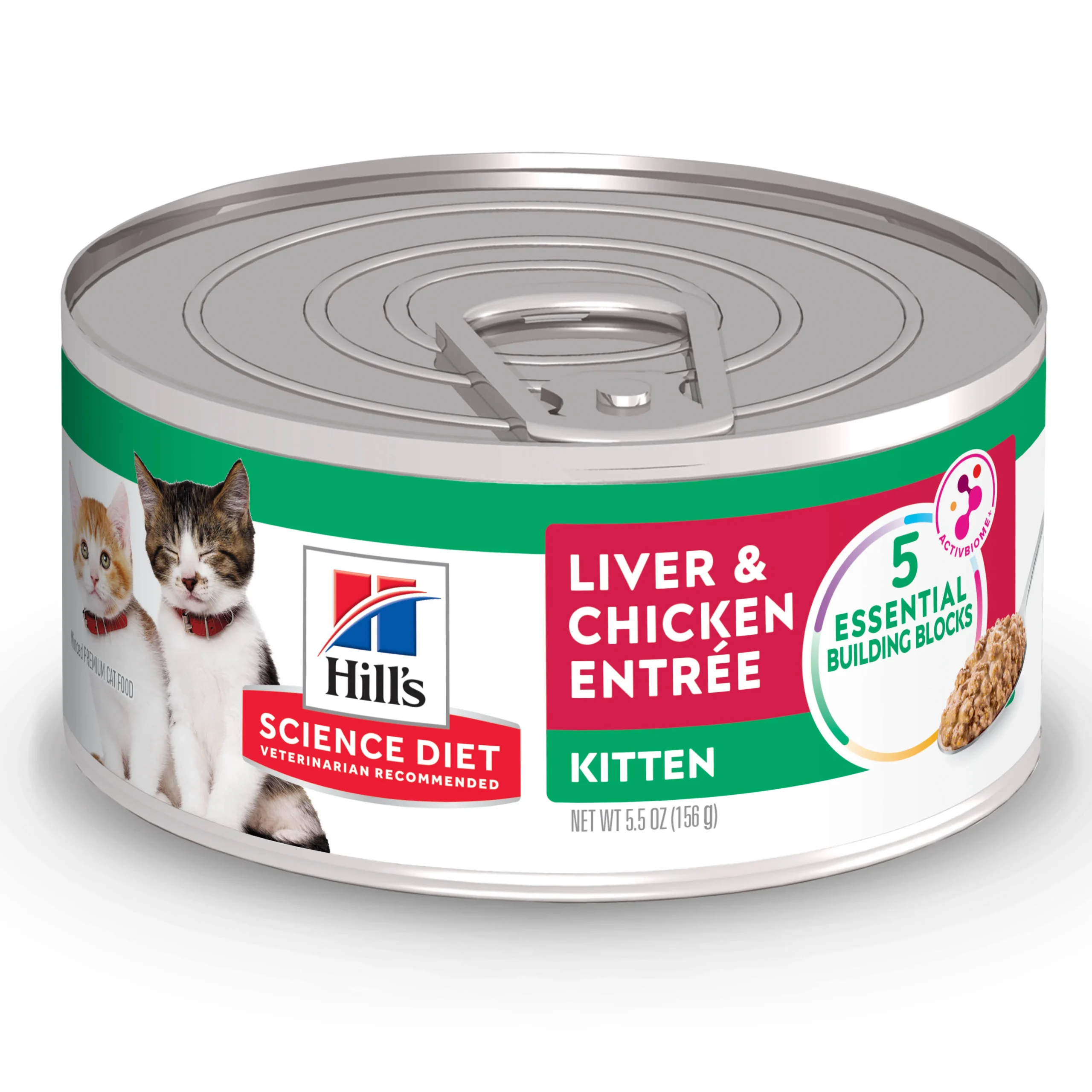 Hills Science Diet Kitten Alimento Gatos Original Lata 156 gr Alimento Humedo