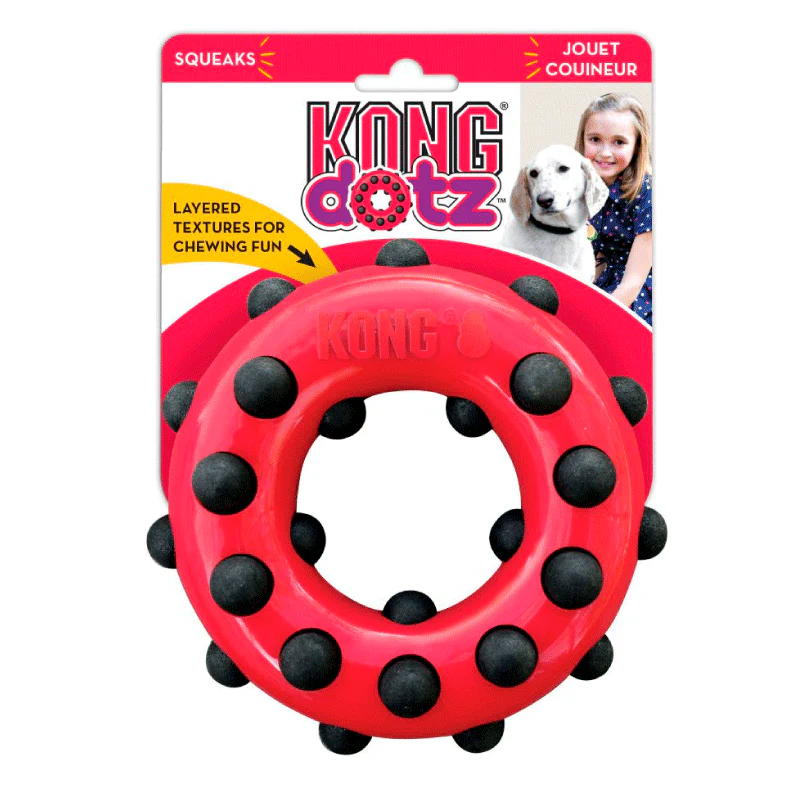 Kong Juguete para Morder para Perros Dotz Circle