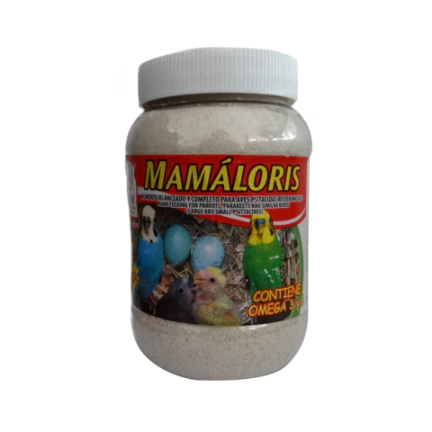 Abene Papilla Alimento para Loros Bebes 500 gr Cotorros Guacamayas Polluelos