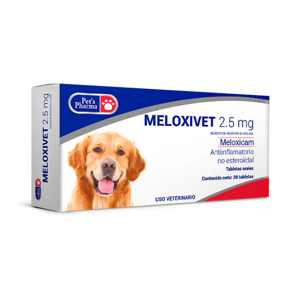Meloxivet 2.5 mg - 30 Tabletas