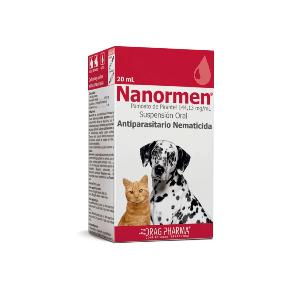 Nanormen Suspensión - Perros y Gatos - 20 ml