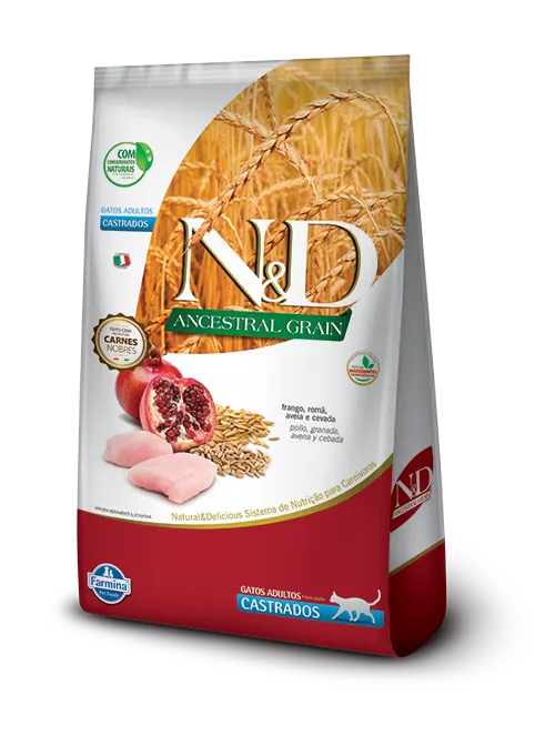 N&D Ancestral Gato Pollo & Granada Castrado