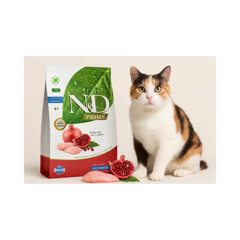 N&D Prime Gato Pollo & Granada Castrados - Imagen 2