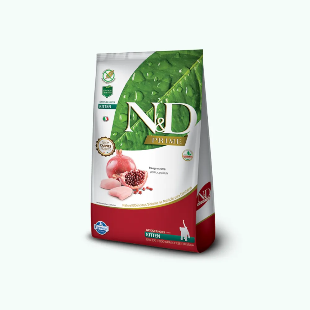 N&D Prime Kitten Pollo y Granada
