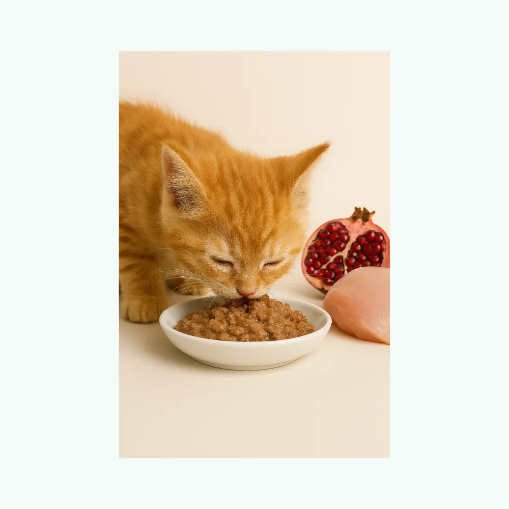 N&D Prime Pollo & Granada Lata Kitten 80Gr - Imagen 2