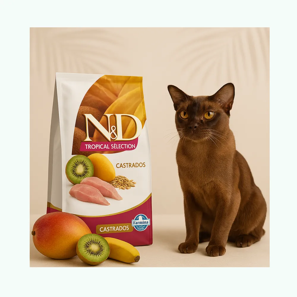 N&D Tropical Gato Adulto Castrado Pollo - Imagen 2