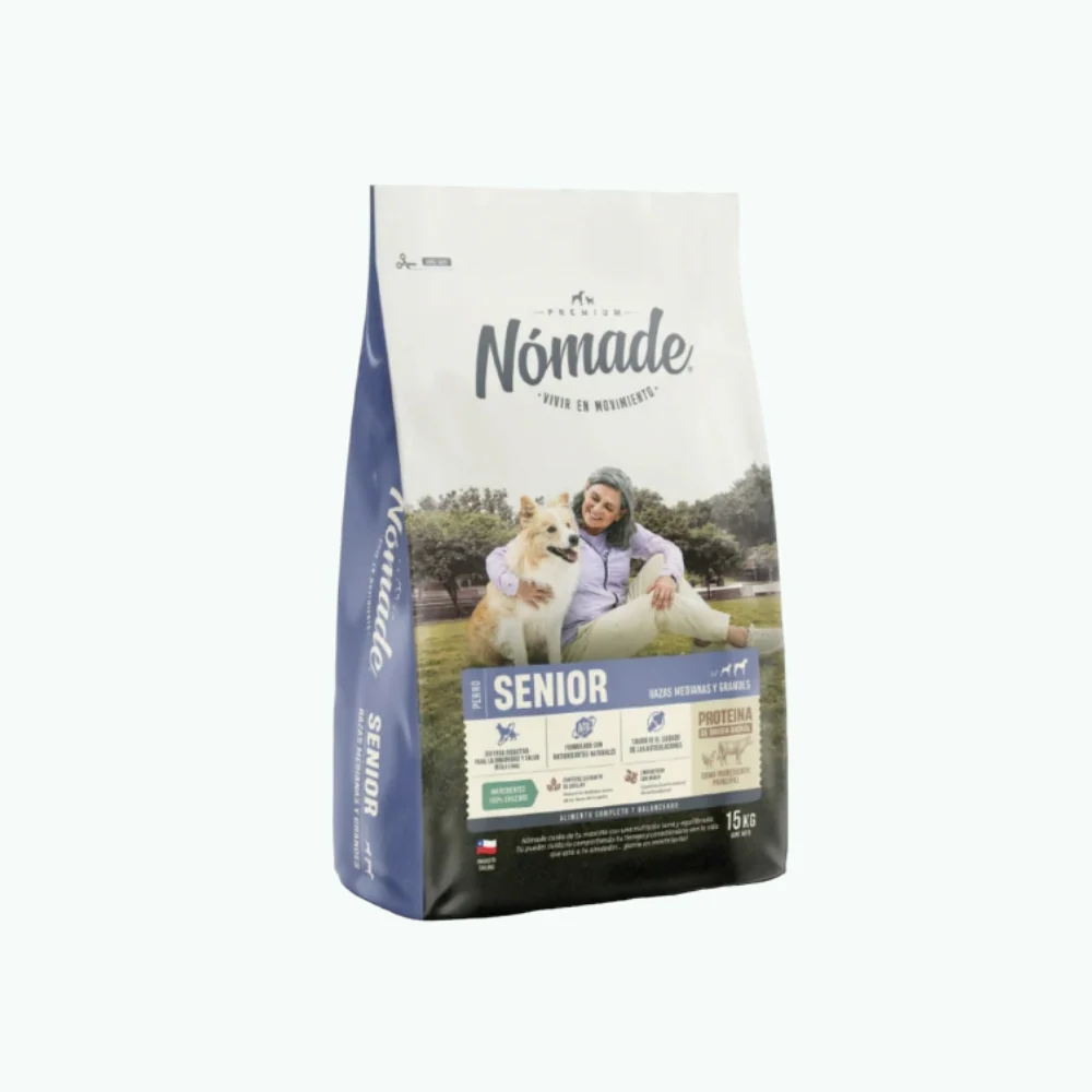 Nómade Perro Senior Razas Medianas y Grandes 15Kg