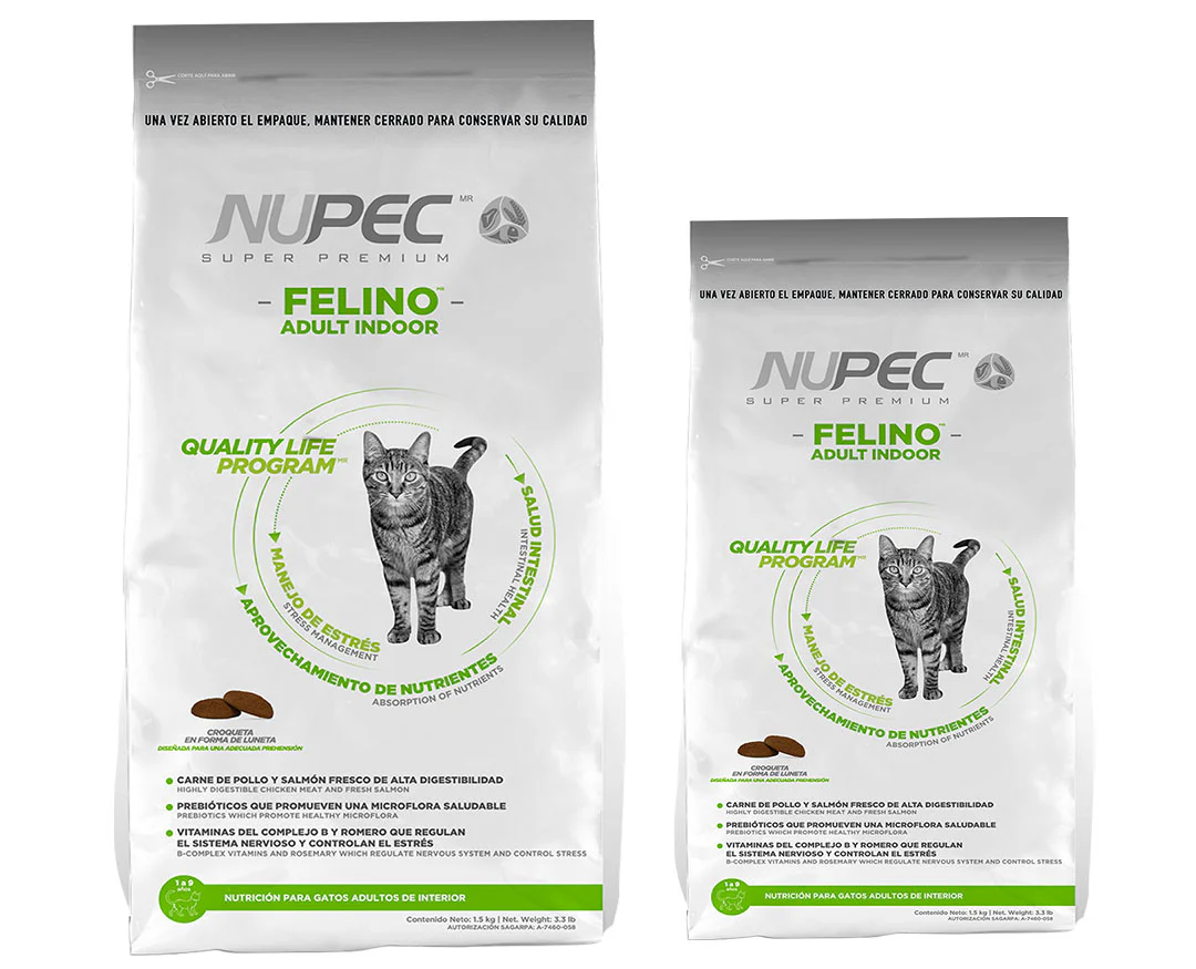 Nupec Alimento Gatos Adultos Indoor - Imagen 4