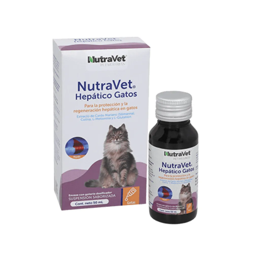 Nutravet Hepatico Gatos x 50 Ml