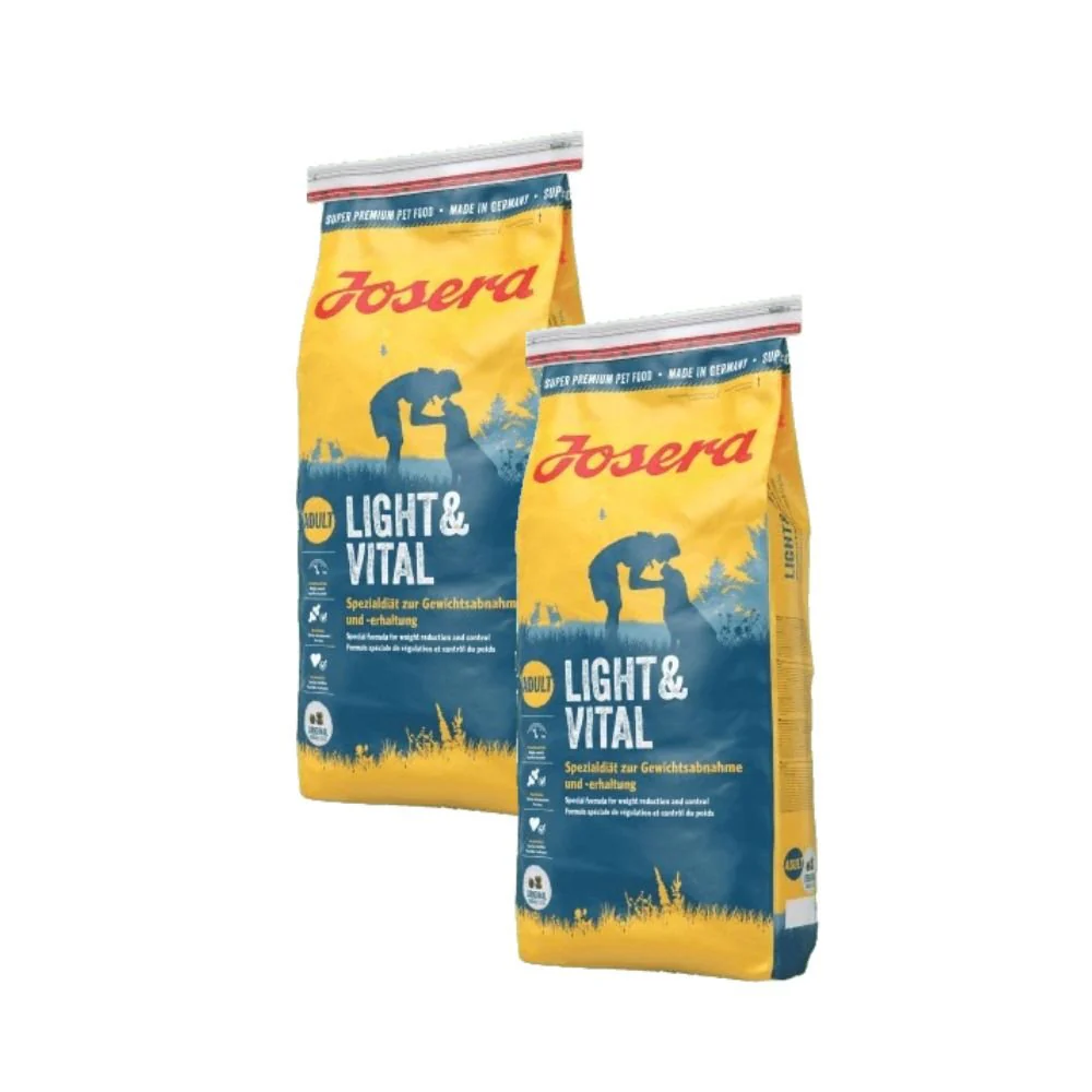 Pack 2x Josera Light & Vital 12.5kg