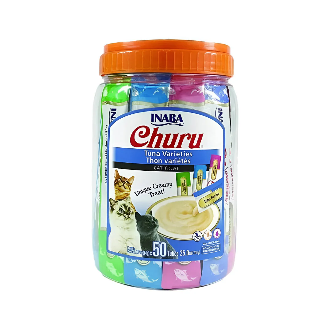 Pack 50 Churu Gato Tuna Variedades