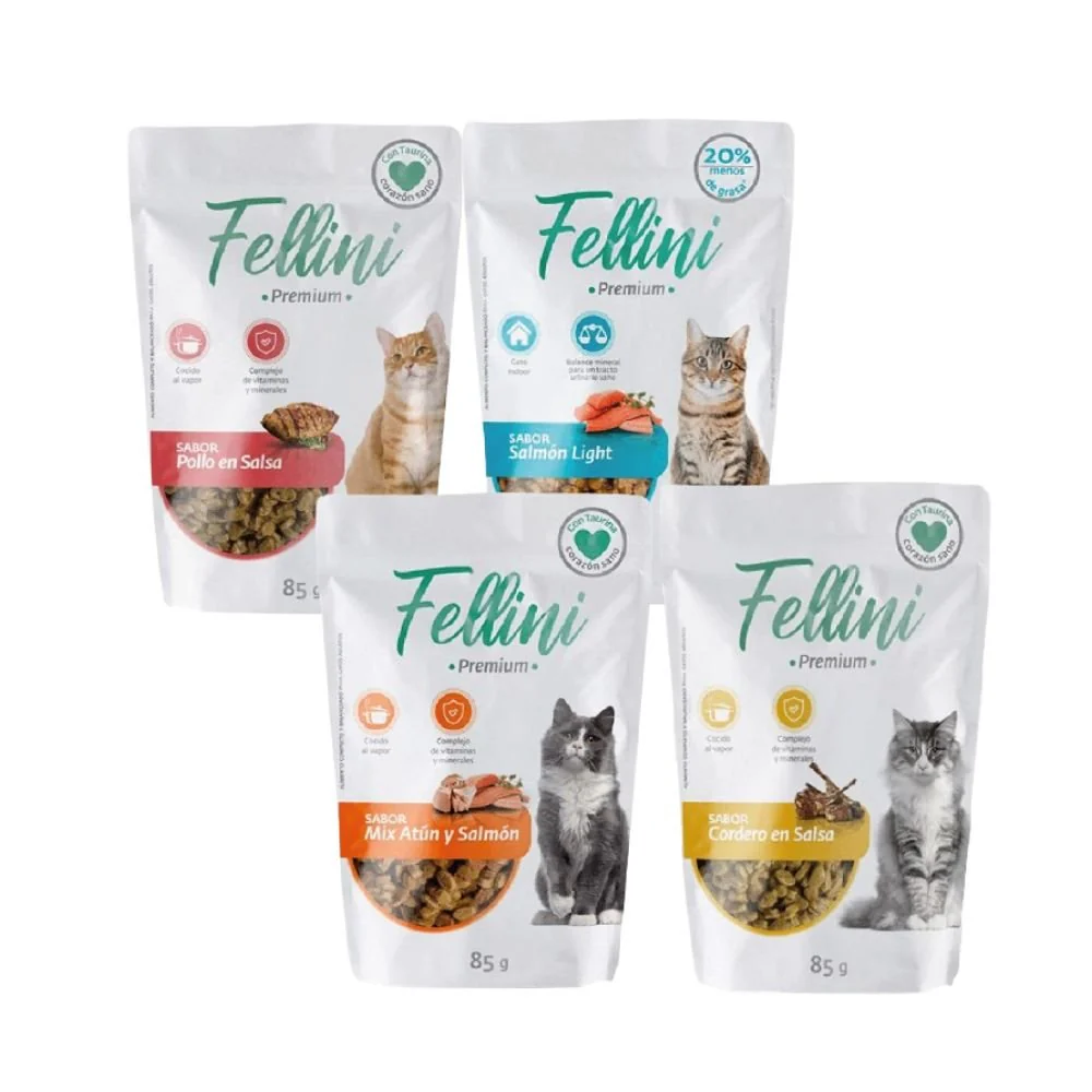 Pack x4 Fellini Sabores