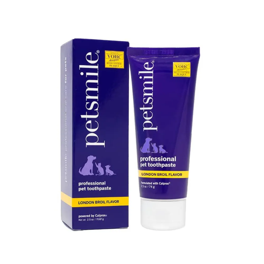 Petsmile Pasta de Dientes Sabor Carne Asada Tubo 74 Gr