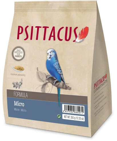 Psittacus Alimento Aves Croquetas Formula Micro Psitacidos Inactividad Reproductiva Ninfas Cotorras