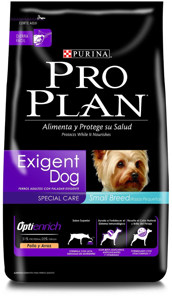 Pro Plan Alimento Perros Adulto Raza Pequeña Exigent Optienrich Paladar Exigente